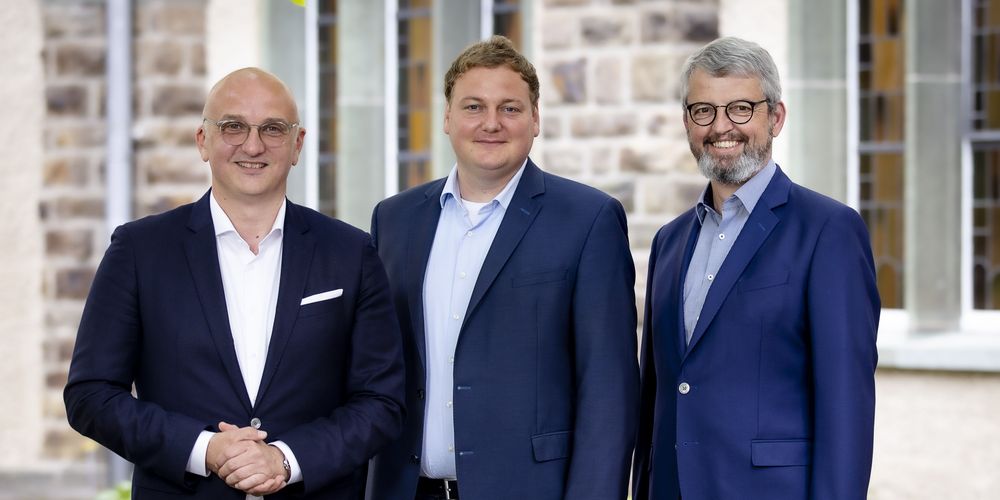 Geschäftsführung der St. Augustinus Gruppe R. Pappert, A. Degelmann und M. Richter repräsentieren die St. Augustinus Gruppe.