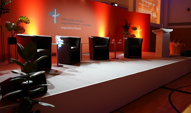 Der Saal des Augustinus Forum 
